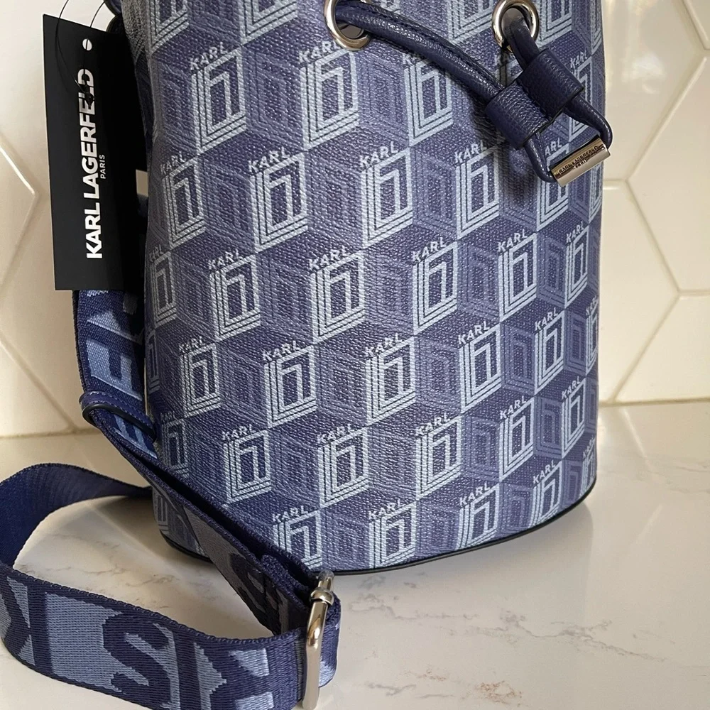 Karl Lagerfeld Indigo Shoulder Bag NWT